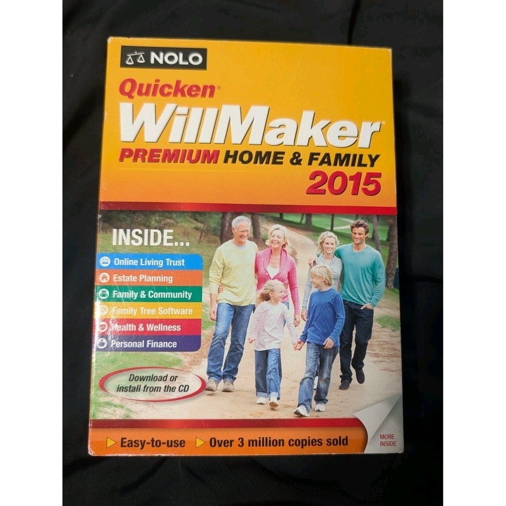 Quicken WillMaker‎ Plus 2015 Book & Software Kit Nolo Estate Planning